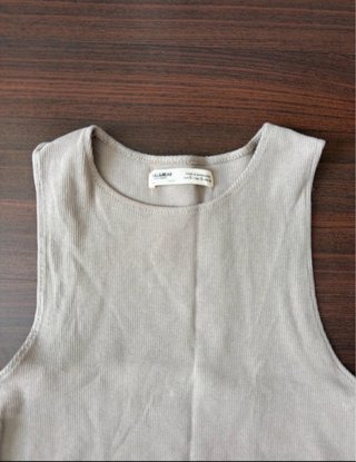 Top tirantes Pull&Bear beige