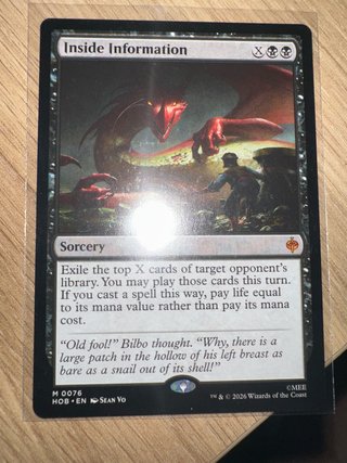 Magic The Gathering Inside Information