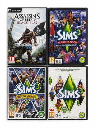 Juegos originales para PC – se venden por separado