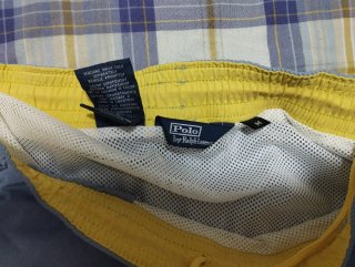 Bañador Polo Ralph Lauren Azul y Amarillo