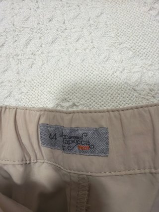 Falda deportiva beige