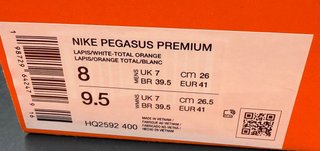 Nike Pegasus Premium Azul Naranja