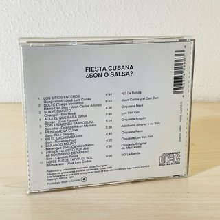 CD ¿Son o Salsa? Fiesta Cubana, 1991