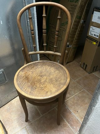 4 Sillas de Madera Restauradas