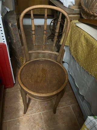 4 Sillas de Madera Restauradas