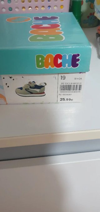 Zapatillas niño Merkal talla 19