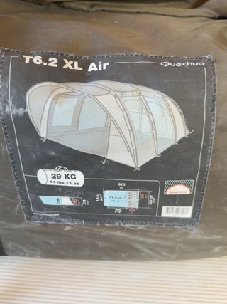 Tienda familiar Quechua T6.2 XL Air (6 personas)