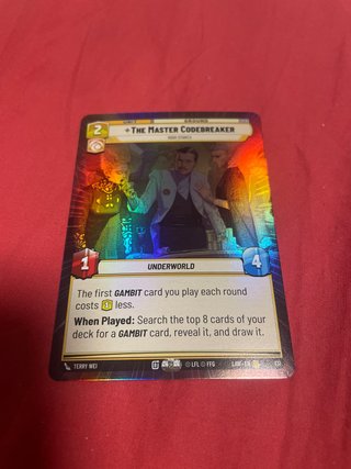 The Master Codebreaker Foil SW Unlimited Inglés