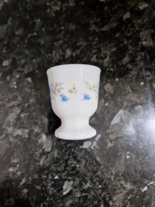 Arcopal Tazas Pequeñas Flores Azules