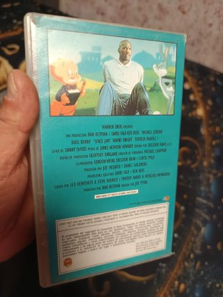 VHS Space Jam - Bugs Bunny y Michael Jordan