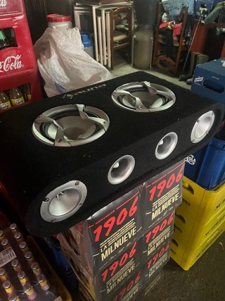 Cajón subwoofer para coche