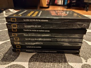 Colección mundo matemático National Geographic
