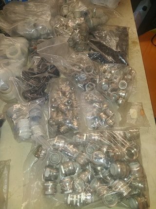 Gran LOTE PIEZAS DE ELECTRICIDAD