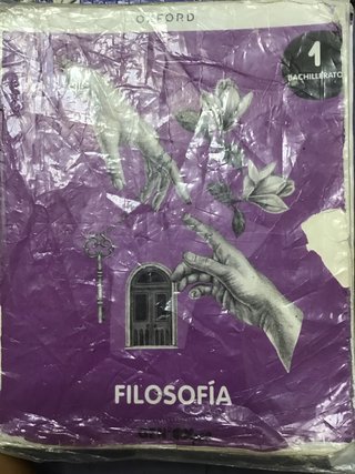 Libro de filosofia de 1ro de bachillerato