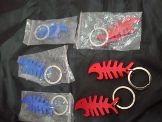Mochilas de tela azul y gris y negro Por solo 1€