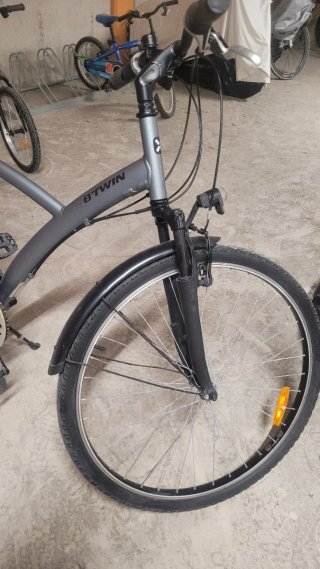Bicicleta Btwin Original 500 Gris