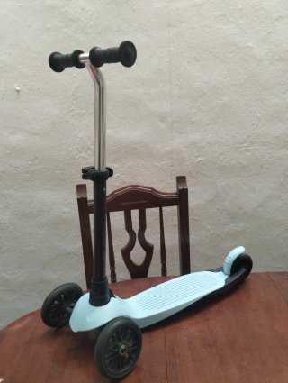 Patinete infantil 3 ruedas azul
