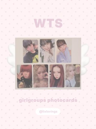 Girlgroups photocards