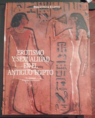 Libro "Erotismo y sexualidad en el Antiguo Egipto"