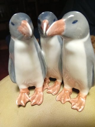 2 Figuras Porcelana Royal Copenhague Vintage