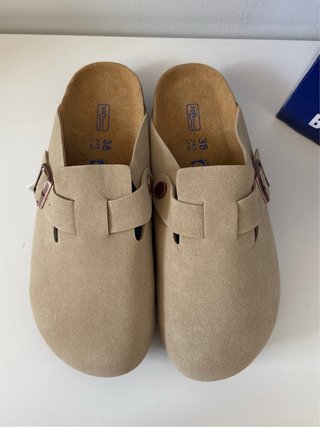 Sandalias Birkenstock Beige Talla 38