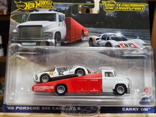 Hotwheels Premium Team Transport Porsche 906