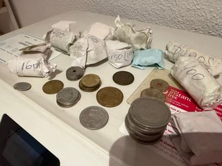 Paquete de monedas antiguas Pesetas