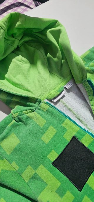 Mono pijama Creeper Minecraft