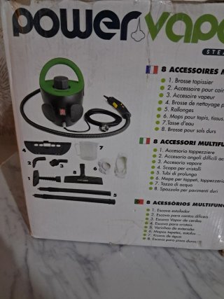 Vaporeta Power Vapore 1500W Limpiador Vapor