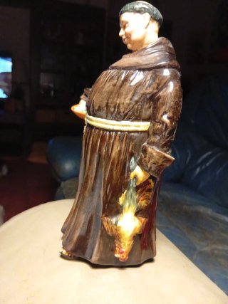 Figura Royal Doulton Monje Porcelana