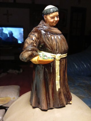 Figura Royal Doulton Monje Porcelana
