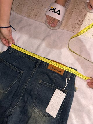 Pantalones Y2K anchos con estrellas