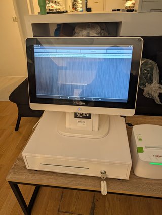 TPV HioPos SUN+ impresora, cajón y lector