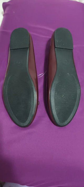Manoletinas NUEVAS burdeos talla 40