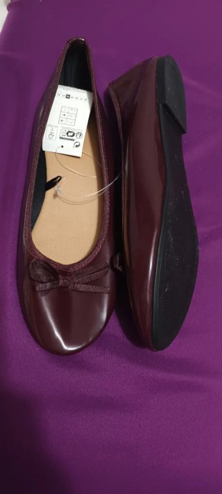 Manoletinas NUEVAS burdeos talla 40