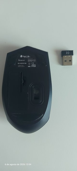 Kit Teclado y Ratón NGS Arcade Inalámbrico