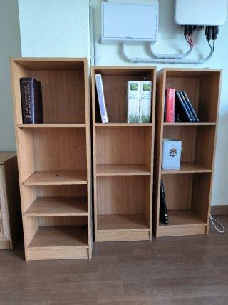 Estantería librería de madera