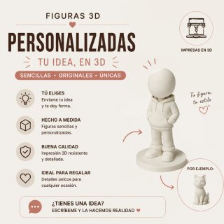 Impresiones en 3D personalizadas