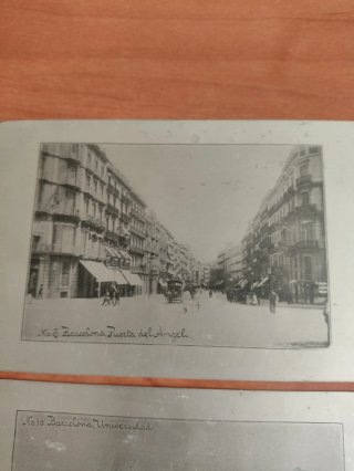 Lote 6 Postales Antiguas Barcelona