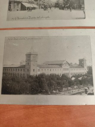 Lote 6 Postales Antiguas Barcelona