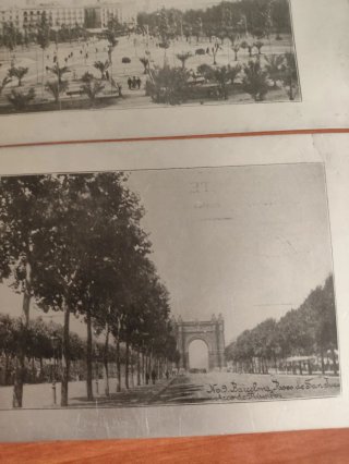 Lote 6 Postales Antiguas Barcelona