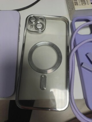 iPhone 14 Plus 128GB Lila + 4 Fundas