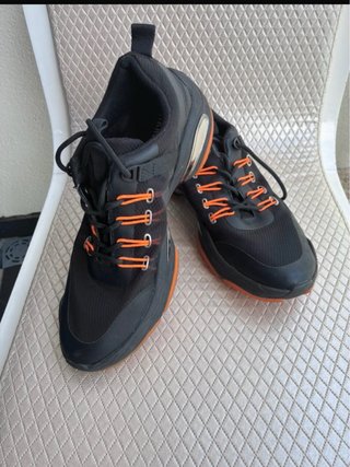 Sapatilhas Bikkembergs Pretas Laranja Tamanho 44