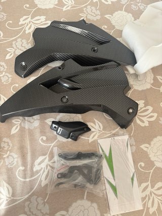 Alerones Carbono Moto Deportiva