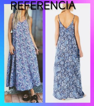 Vestido largo hippie chic