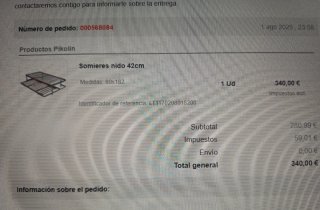 Cama Nido Somieres Metálico