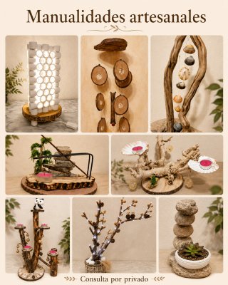 ✨ MANUALIDADES Y DECORACIÓN ARTESANAL
