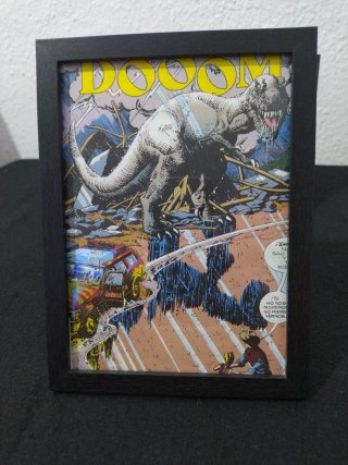 Set 3 Cuadros Vintage Jurassic Park 1993