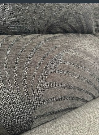 Sofá chaise longue extensible gris