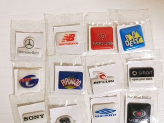 34 pegatinas Grefusa de Marc Attack de logotipos